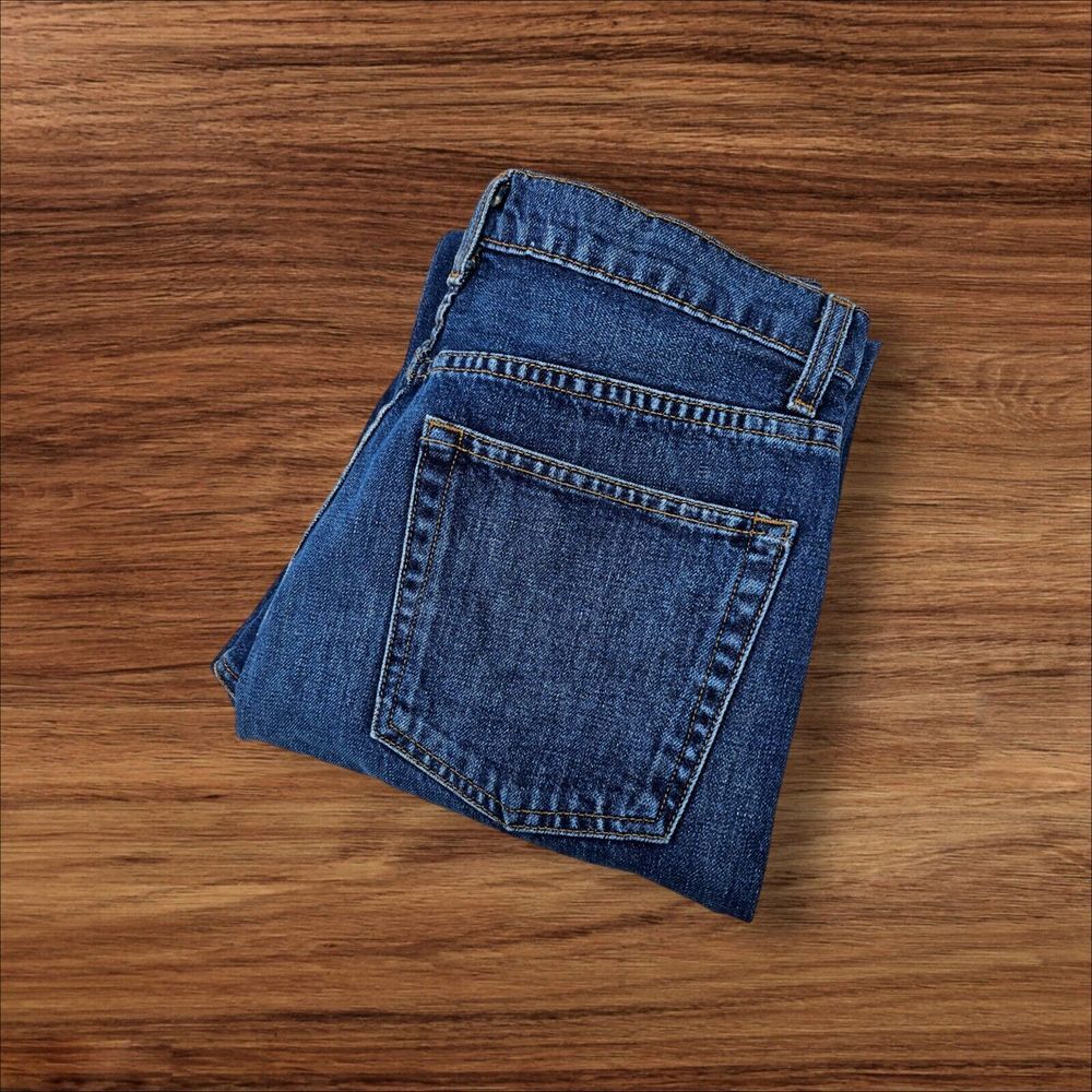 NWT Reformation Jeans Size 29 Cynthia High Rise Straight Relaxed Cuff Teton Blue